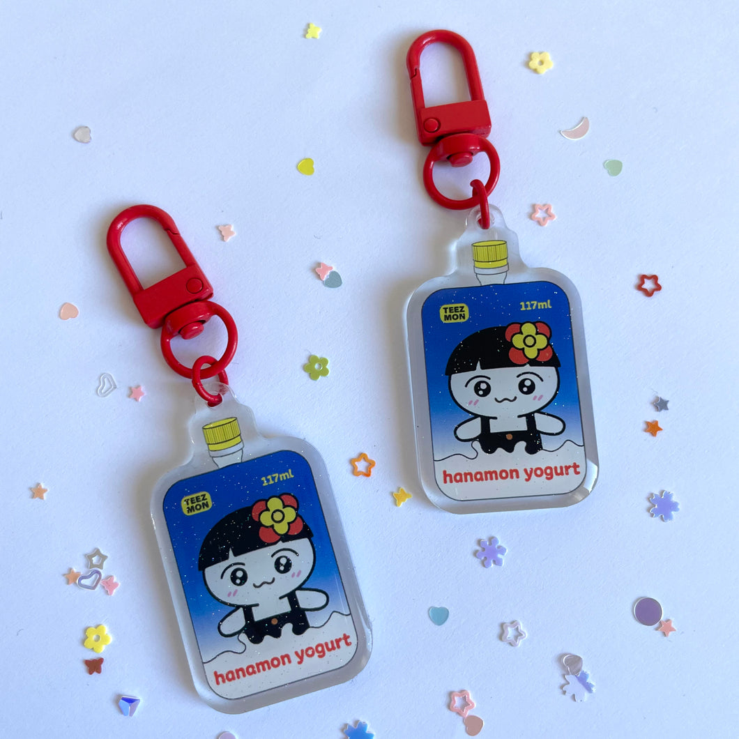 Ateez Teez-Mon Café keyrings