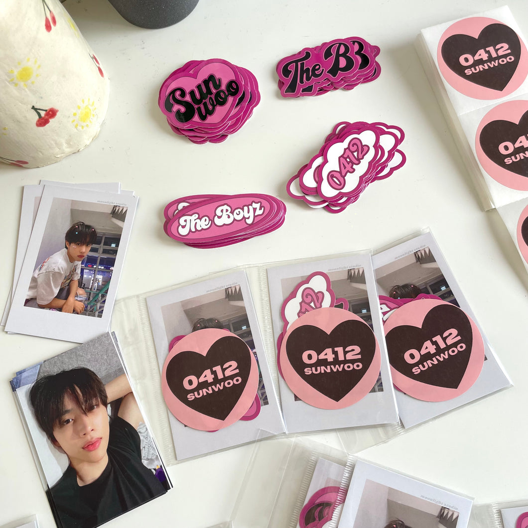 The Boyz Sunwoo 0412 - birthday set